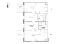 4 pokoje, apartament 67,44 m², piętro 2, oferta nr 34, RZ21, Warszawa, Wilanów, ul. Aleja Rzeczypospolitej 21 