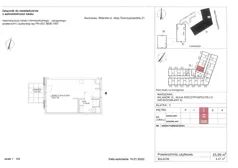 Obiekt 25,99 m², oferta nr 54, RZ21 lokale usługowe, Warszawa, Wilanów, ul. Aleja Rzeczypospolitej 21 