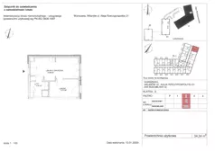 Obiekt 34,34 m², oferta nr 58, RZ21 lokale usługowe, Warszawa, Wilanów, ul. Aleja Rzeczypospolitej 21 