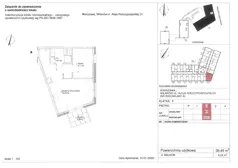 Obiekt 39,49 m², oferta nr 63, RZ21 lokale usługowe, Warszawa, Wilanów, ul. Aleja Rzeczypospolitej 21 