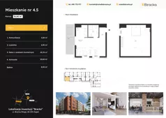 2 pokoje, mieszkanie 56,40 m², piętro 3, oferta nr 4.5, Osiedle Bracka, Żagań, ul. Bracka
