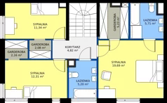Dom 144,08 m², oferta nr B4, Nowa Jodłowa, Koczargi Stare, ul. Jodłowa