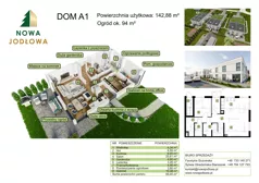Dom 142,00 m², oferta nr A1, Nowa Jodłowa, Koczargi Stare, ul. Jodłowa
