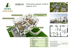 Dom 142,00 m², oferta nr A1, Nowa Jodłowa, Koczargi Stare, ul. Jodłowa