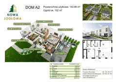 Dom 142,00 m², oferta nr A2, Nowa Jodłowa, Koczargi Stare, ul. Jodłowa