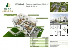 Dom 142,00 m², oferta nr A2, Nowa Jodłowa, Koczargi Stare, ul. Jodłowa