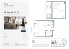 1 pokój, mieszkanie 30,31 m², piętro 3, oferta nr A.19, Stare Podgórze, Kraków, Podgórze, pl. Emila Serkowskiego/ul. Kalwaryjska