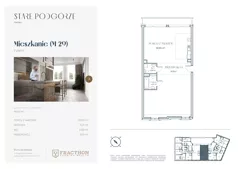 2 pokoje, mieszkanie 98,37 m², piętro 2, oferta nr A.29, Stare Podgórze, Kraków, Podgórze, pl. Emila Serkowskiego/ul. Kalwaryjska