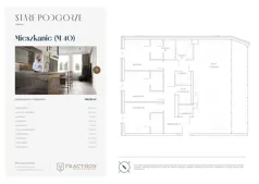 4 pokoje, mieszkanie 148,68 m², piętro 4, oferta nr A.40, Stare Podgórze, Kraków, Podgórze, pl. Emila Serkowskiego/ul. Kalwaryjska