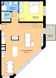 2 pokoje, apartament 90,90 m², piętro 3, oferta nr R103/07, Harmony Garden, Opole, Armii Krajowej, ul. Sosnowskiego / Pużaka