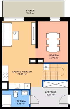 2 pokoje, apartament 78,47 m², piętro 3, oferta nr R103/13, Harmony Garden, Opole, Armii Krajowej, ul. Sosnowskiego / Pużaka