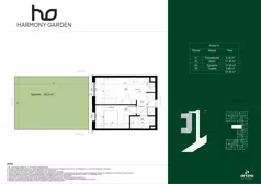 2 pokoje, apartament 36,14 m², piętro 2, oferta nr R102/16, Harmony Garden, Opole, Armii Krajowej, ul. Sosnowskiego / Pużaka