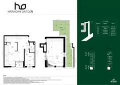 2 pokoje, apartament 89,19 m², piętro 3, oferta nr R103/08, Harmony Garden, Opole, Armii Krajowej, ul. Sosnowskiego / Pużaka