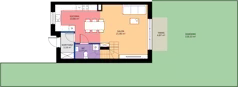 Dom 82,70 m², oferta nr 2B, Osiedle Sadowa 2, Sochaczew, Kozłów Biskupi, ul. Sadowa