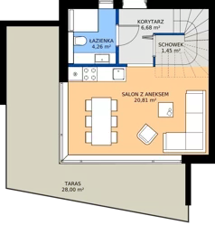 Dom i rezydencja 66,08 m², oferta nr A2, GIEWONT HILL VILLAS, Kościelisko, ul. Strzelców Podhalańskich 10