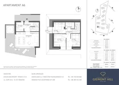 Dom 66,08 m², oferta nr A6, GIEWONT HILL VILLAS, Kościelisko, ul. Strzelców Podhalańskich 10