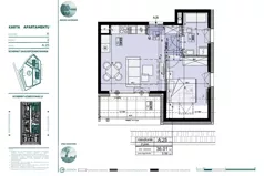 2 pokoje, mieszkanie 36,01 m², piętro 2, oferta nr A.25, Mazury Golf Apartments, Naterki, ul. Golfowa