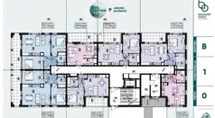 2 pokoje, mieszkanie 42,88 m², parter, oferta nr 674703, Mazury Golf Apartments, Naterki, ul. Golfowa