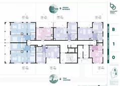 2 pokoje, mieszkanie 29,19 m², parter, oferta nr 228601, Mazury Golf Apartments, Naterki, ul. Golfowa