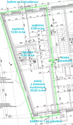 3 pokoje, mieszkanie 60,00 m², piętro 2, oferta nr 22_18, Wyszyńskiego, Gniezno, ul. Wyszyńskiego