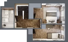 3 pokoje, mieszkanie 67,69 m², piętro 7, oferta nr 2.2/7/M4, Lechicka 65, Poznań, Piątkowo, ul. Lechicka 65