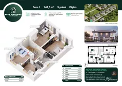 Dom 148,57 m², oferta nr 1, Nova Owocowa, Mińsk Mazowiecki, ul. Owocowa