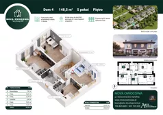 Dom 148,57 m², oferta nr 4, Nova Owocowa, Mińsk Mazowiecki, ul. Owocowa