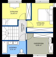 Dom 133,11 m², oferta nr B1, Juranda Village, Warszawa, Białołęka, Brzeziny, ul. Piasta Kołodzieja