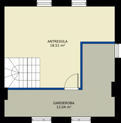 Dom 133,11 m², oferta nr B1, Juranda Village, Warszawa, Białołęka, Brzeziny, ul. Piasta Kołodzieja
