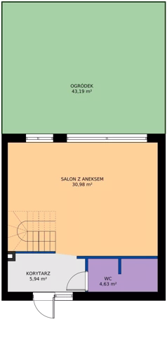 Dom 112,21 m², oferta nr N1, Juranda Village, Warszawa, Białołęka, Brzeziny, ul. Piasta Kołodzieja