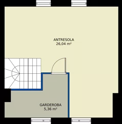 Dom 111,97 m², oferta nr J1, Juranda Village, Warszawa, Białołęka, Brzeziny, ul. Piasta Kołodzieja