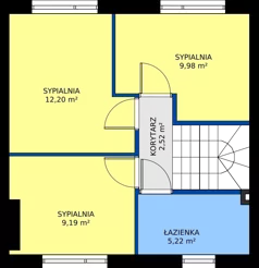 Dom 111,85 m², oferta nr M2, Juranda Village, Warszawa, Białołęka, Brzeziny, ul. Piasta Kołodzieja
