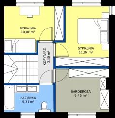 Dom 114,59 m², oferta nr A1, Juranda Village, Warszawa, Białołęka, Brzeziny, ul. Piasta Kołodzieja