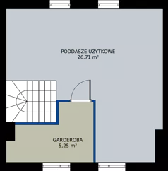 Dom 112,60 m², oferta nr P1, Juranda Village, Warszawa, Białołęka, Brzeziny, ul. Piasta Kołodzieja