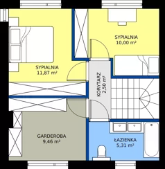 Dom 112,20 m², oferta nr B2, Juranda Village, Warszawa, Białołęka, Brzeziny, ul. Piasta Kołodzieja