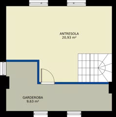 Dom 112,20 m², oferta nr B2, Juranda Village, Warszawa, Białołęka, Brzeziny, ul. Piasta Kołodzieja