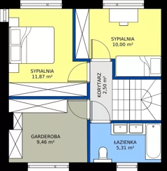 Dom 133,12 m², oferta nr A2, Juranda Village, Warszawa, Białołęka, Brzeziny, ul. Piasta Kołodzieja