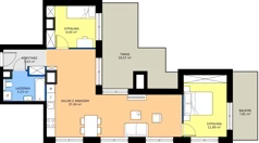 3 pokoje, mieszkanie 69,64 m², piętro 7, oferta nr M39, Westo Wola, Warszawa, Wola, Odolany, ul. Jana Kazimierza 72