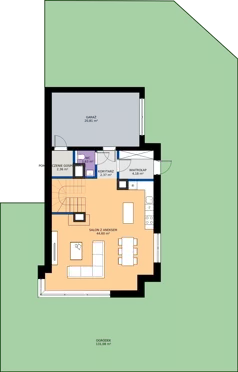 Dom 131,08 m², oferta nr B1, Duo Park, Bojano, ul. Czynu Tysiąclecia