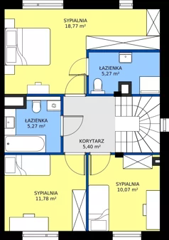 Dom 165,56 m², oferta nr B10a, Flora Park, Gdynia, Wielki Kack, Kacze Buki, ul. Starochwaszczyńska