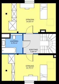 Dom 165,56 m², oferta nr B10a, Flora Park, Gdynia, Wielki Kack, Kacze Buki, ul. Starochwaszczyńska