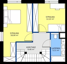 Dom 120,11 m², oferta nr B11aM1, Flora Park, Gdynia, Wielki Kack, Kacze Buki, ul. Starochwaszczyńska