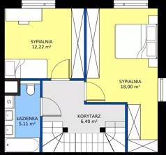 Dom 120,11 m², oferta nr B11bM1, Flora Park, Gdynia, Wielki Kack, Kacze Buki, ul. Starochwaszczyńska