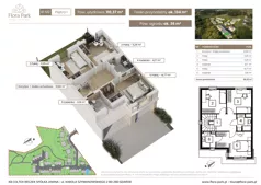 Dom 110,37 m², oferta nr B1M2, Flora Park, Gdynia, Wielki Kack, Kacze Buki, ul. Starochwaszczyńska