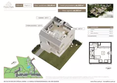 Dom 120,11 m², oferta nr B12bM1, Flora Park, Gdynia, Wielki Kack, Kacze Buki, ul. Starochwaszczyńska