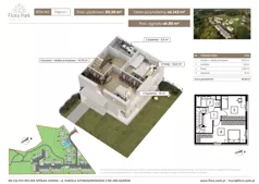 Dom 89,36 m², oferta nr B13aM2, Flora Park, Gdynia, Wielki Kack, Kacze Buki, ul. Starochwaszczyńska