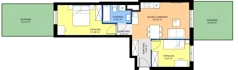 3 pokoje, mieszkanie 51,17 m², parter, oferta nr 99, Moja Oszmiańska, Warszawa, Targówek, Targówek Mieszkaniowy, ul. Oszmiańska