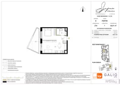 1 pokój, apartament 35,99 m², piętro 1, oferta nr E.02.M76d, Symfonia Praga, Warszawa, Praga Południe, Kamionek, ul. Mińska