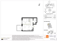 2 pokoje, apartament 39,00 m², piętro 4, oferta nr B.05.M58, Symfonia Praga, Warszawa, Praga Południe, Kamionek, ul. Mińska