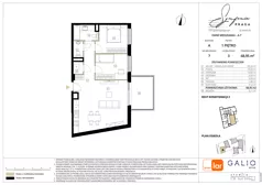 3 pokoje, mieszkanie 68,95 m², piętro 1, oferta nr A-7, Symfonia Praga, Warszawa, Praga Południe, Kamionek, ul. Mińska